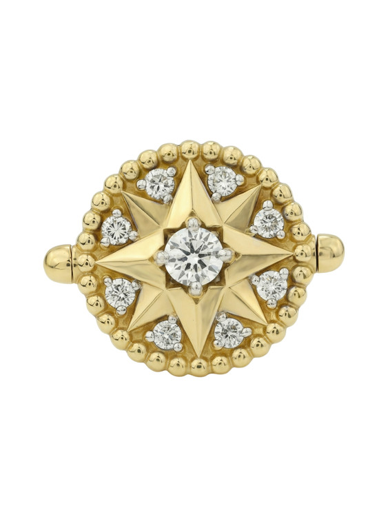 Кольцо из золота c бриллиантами