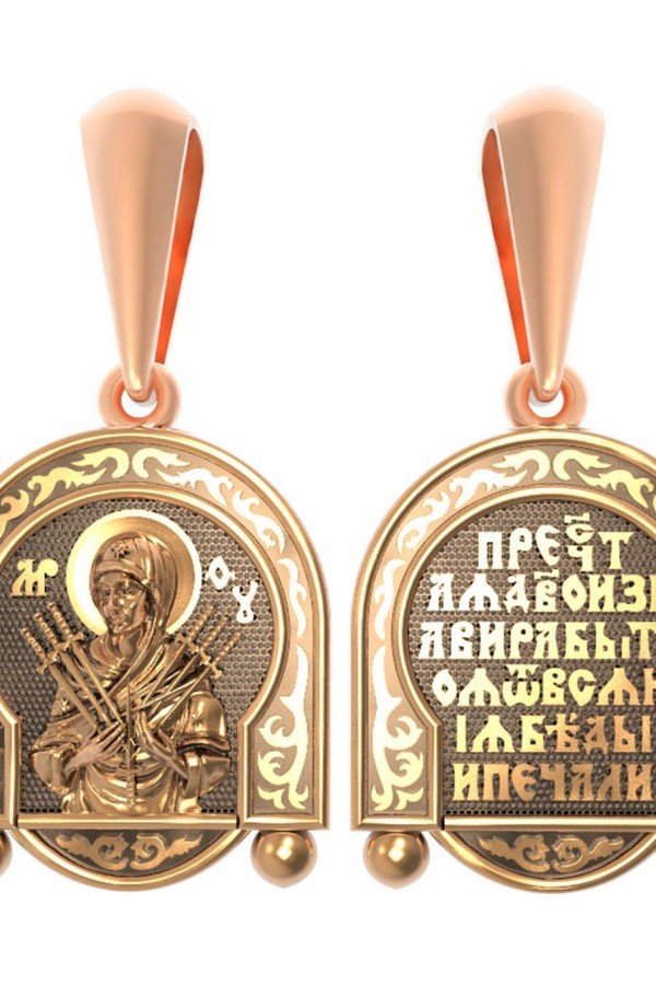 Образок из золота