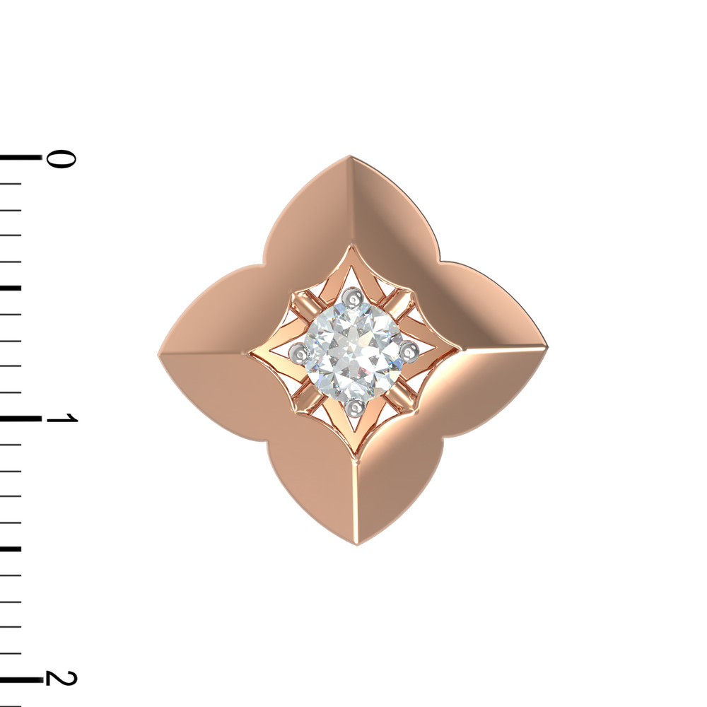 Подвеска из золота c бриллиантами