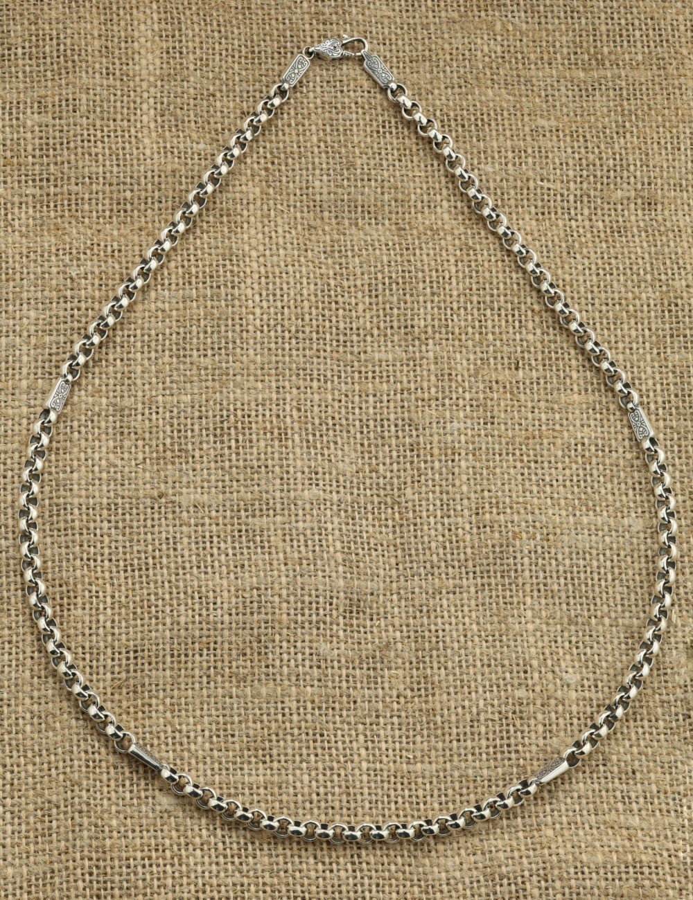 Цепь из серебра 925 пробы