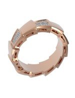 Кольцо из золота 585 пробы c бриллиантами