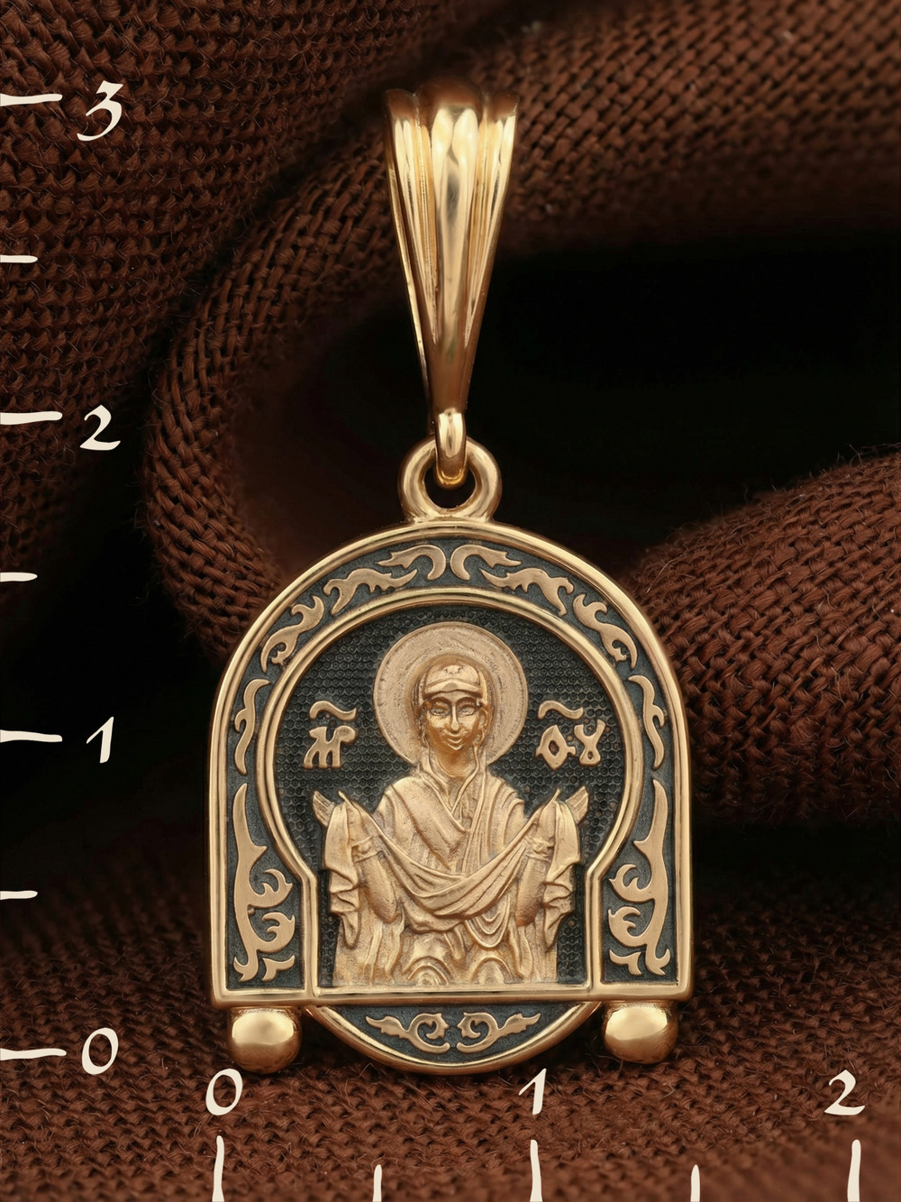 Образок из золота