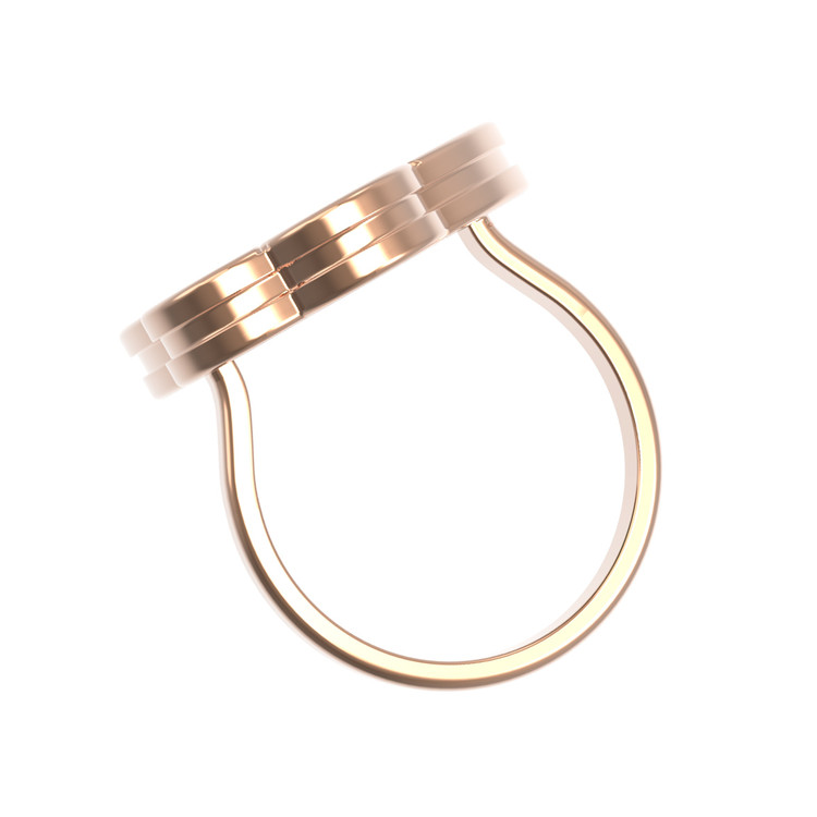 Кольцо из золота c малахитом