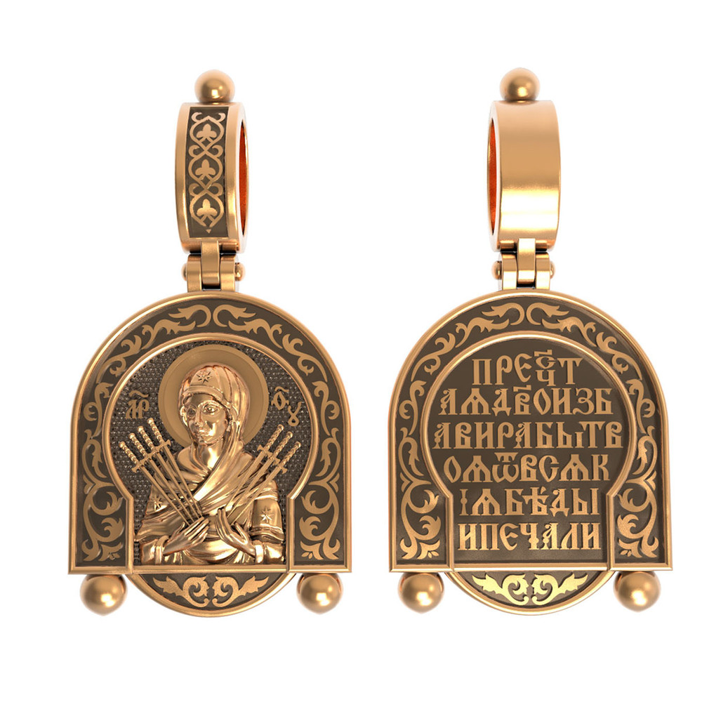 Образок из золота