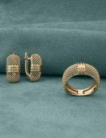 Серьги из золота 585 пробы