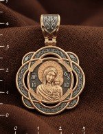 Образок из золота 585 пробы