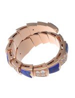 Кольцо из золота 585 пробы c бриллиантами и лазуритом