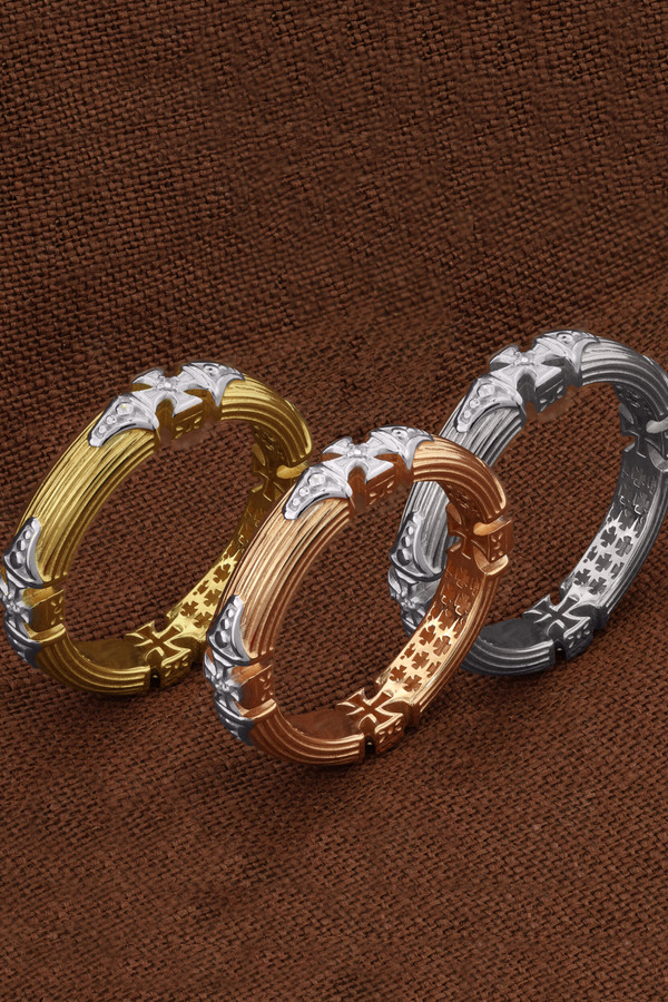 Кольцо из белого золота c бриллиантами