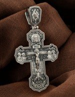 Крест из серебра 925 пробы