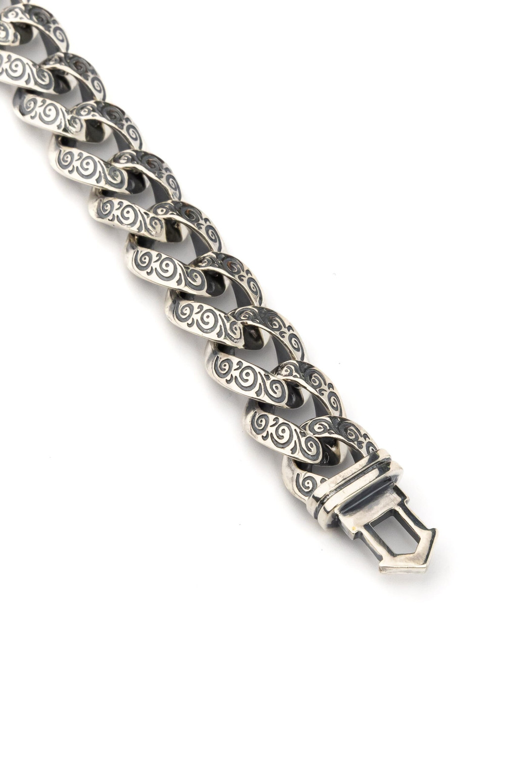 Браслет из серебра и золота c бриллиантами и рубином