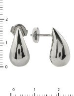 Серьги из белого золота 585 пробы