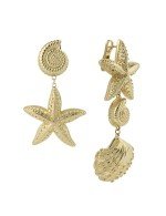 Серьги из лимонного золота 585 пробы