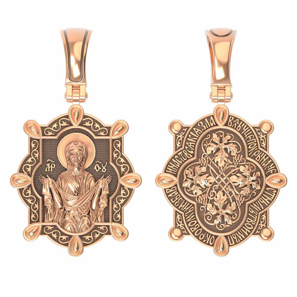 Образок из золота