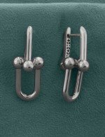 Серьги из белого золота 585 пробы