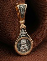 Образок из золота 585 пробы