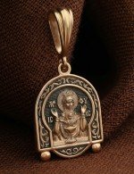 Образок из золота 585 пробы