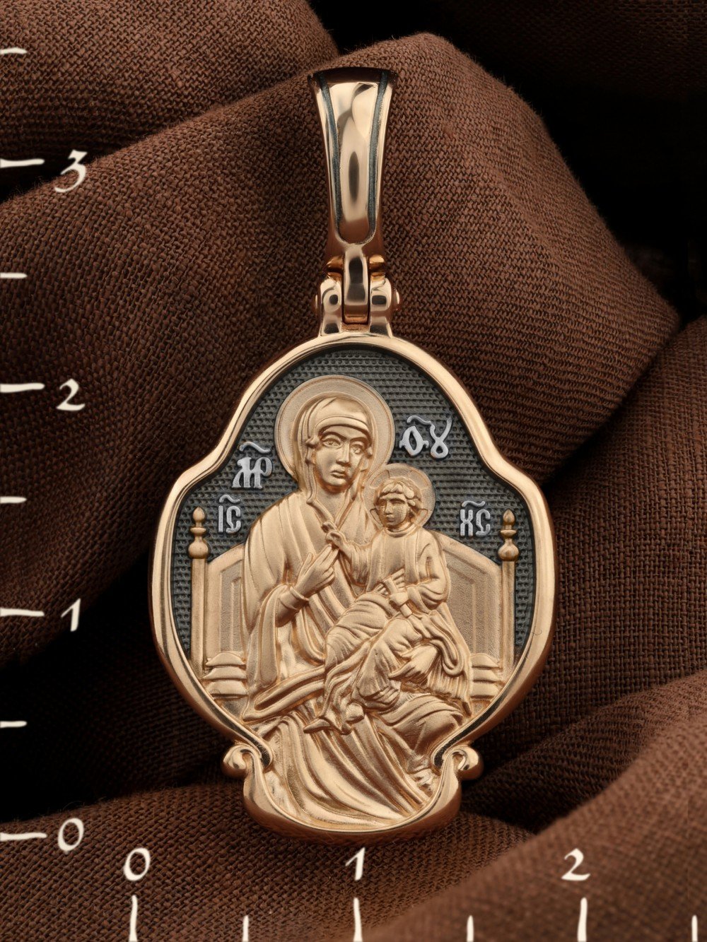 Образок из золота