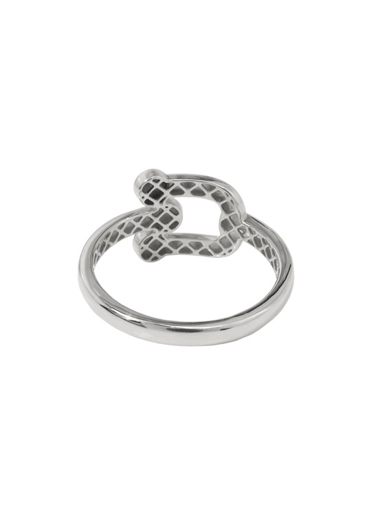 Кольцо из белого золота