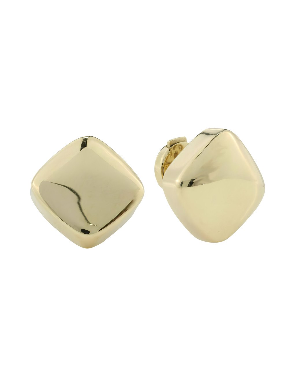 Серьги из лимонного золота