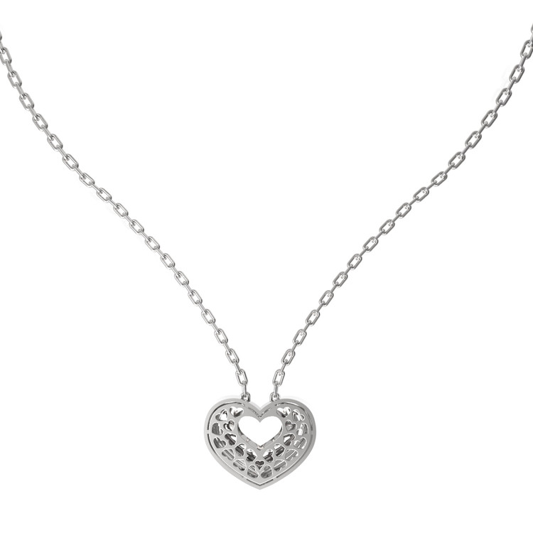 Колье из белого золота c бриллиантами