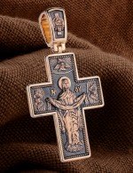 Крест из золота 585 пробы
