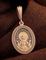 Образок из золота 585 пробы