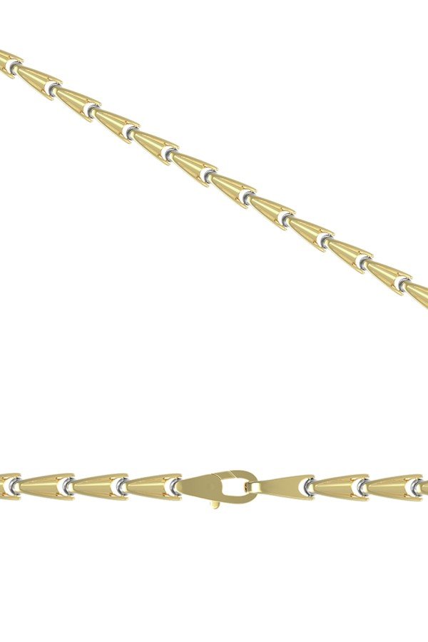 Цепь из лимонного золота