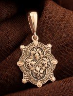 Образок из золота 585 пробы