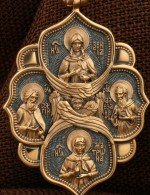Образок из золота 585 пробы