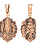 Образок из золота 585 пробы