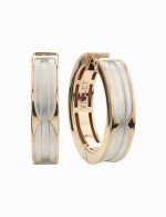 Серьги из золота 585 пробы c рубином