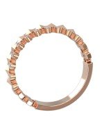Кольцо из золота 585 пробы c бриллиантами