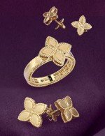 Серьги из золота 585 пробы