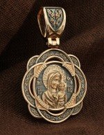 Образок из золота 585 пробы