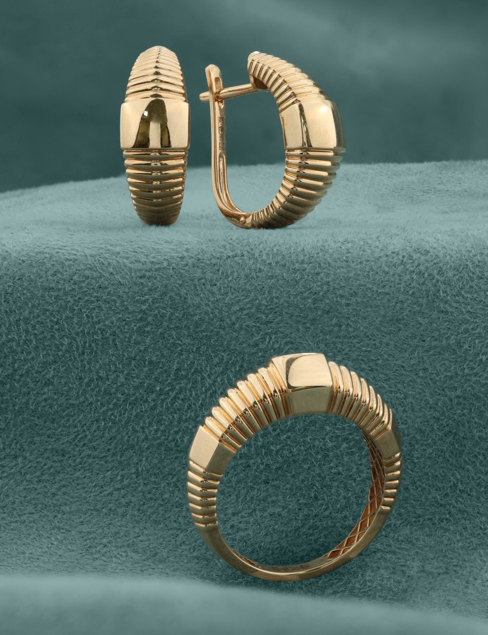 Серьги из золота 585 пробы