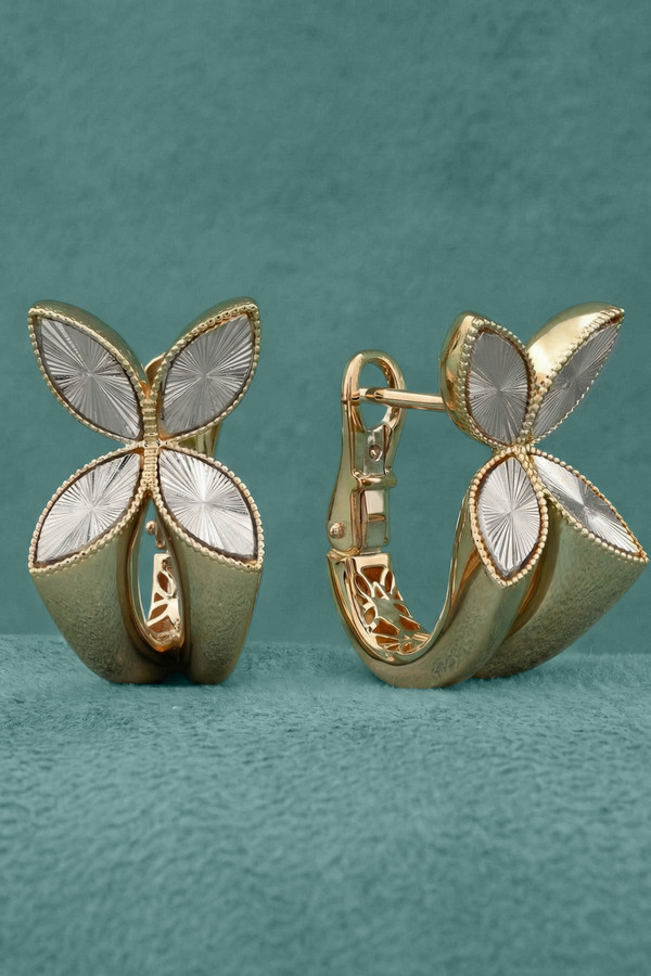 Серьги из золота