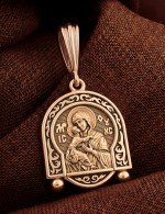 Образок из золота 585 пробы