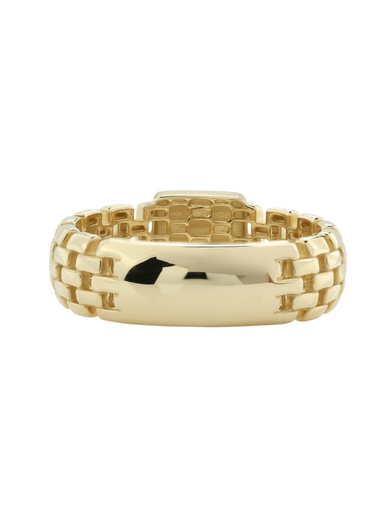 Кольцо из лимонного золота