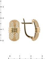 Серьги из золота 585 пробы
