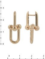 Серьги из золота 585 пробы