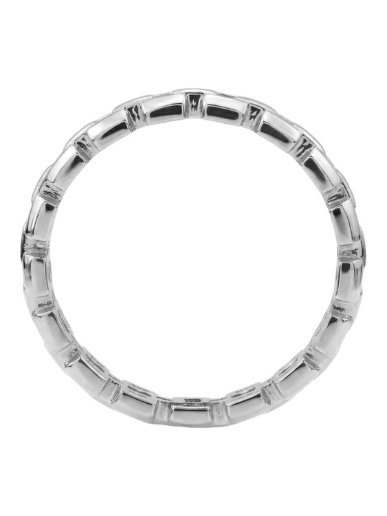 Кольцо из белого золота