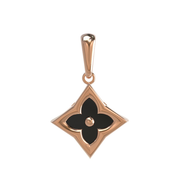 Подвеска из золота c ониксом