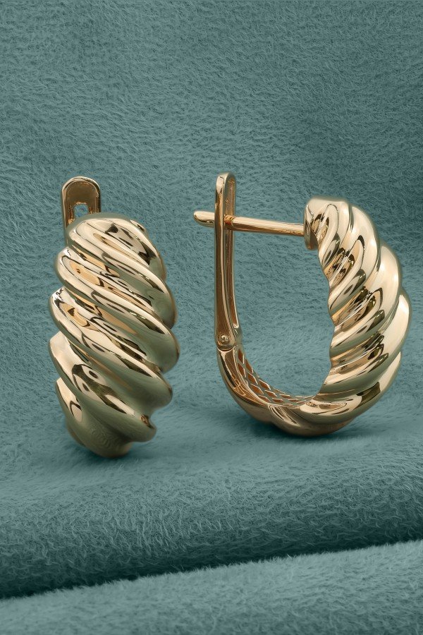 Серьги из золота 585 пробы