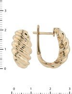 Серьги из золота 585 пробы