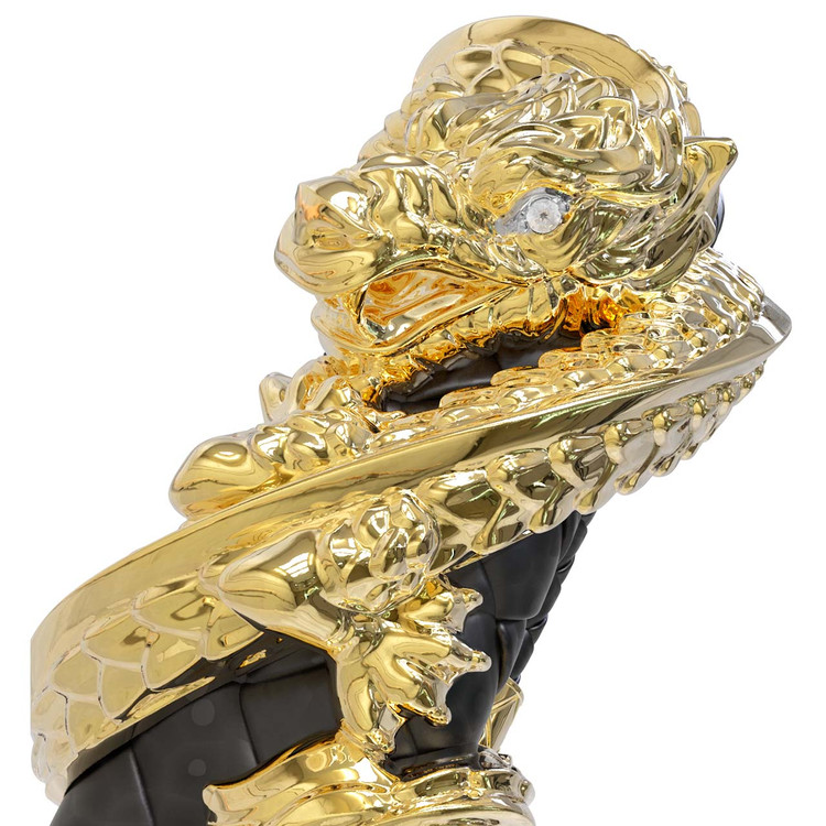 Браслет из лимонного золота c бриллиантами и кожаным шнурком