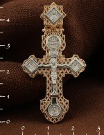 Крест из золота 585 пробы