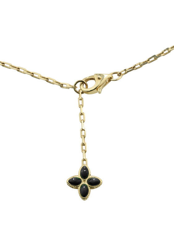 Браслет из лимонного золота c бриллиантами и ониксом