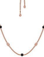 Колье из золота 585 пробы c ониксом