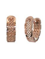 Серьги из золота 585 пробы c бриллиантами