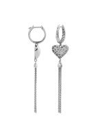 Серьги из белого золота 585 пробы